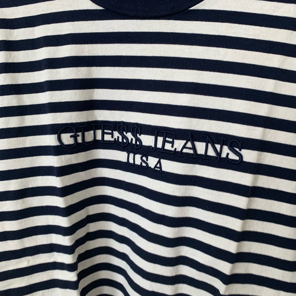 GUESS ASAP ROCKY NAVY TEE SHIRT - Picture 3 of 4